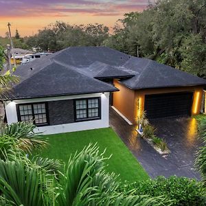 Villalee-Luxury House Huge Pool Infinity Spa North Miami Exterior photo