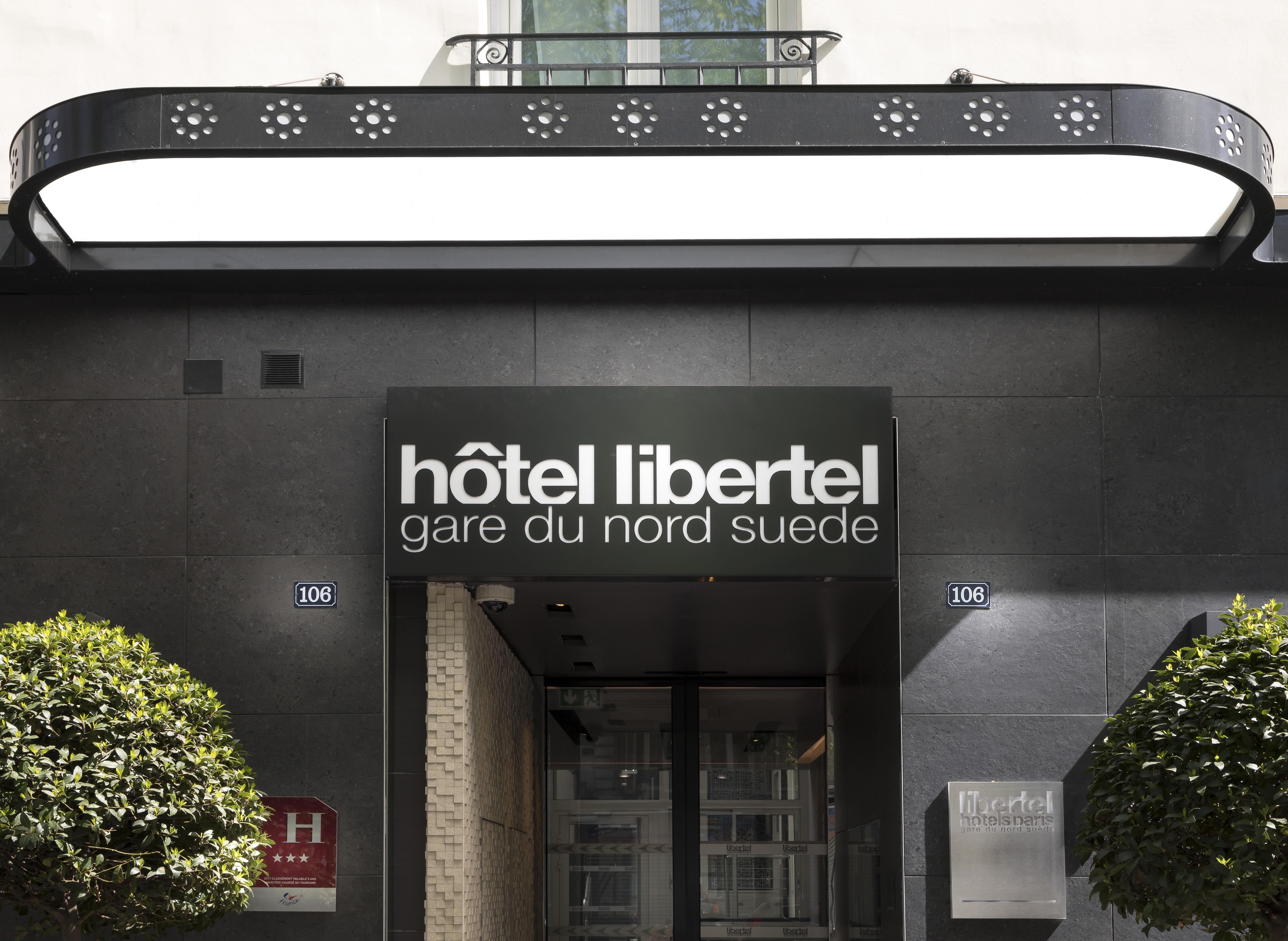 Libertel Gare Du Nord Suede Hotel Paris Exterior photo