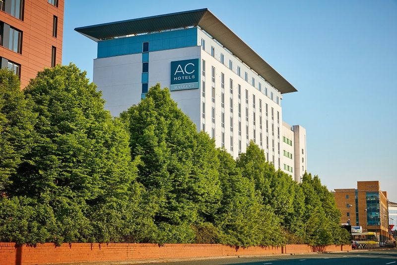 Ac Hotel By Marriott Manchester Salford Quays Exterior photo