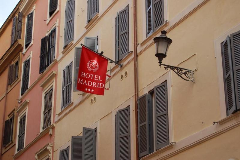 Hotel Madrid Rome Exterior photo