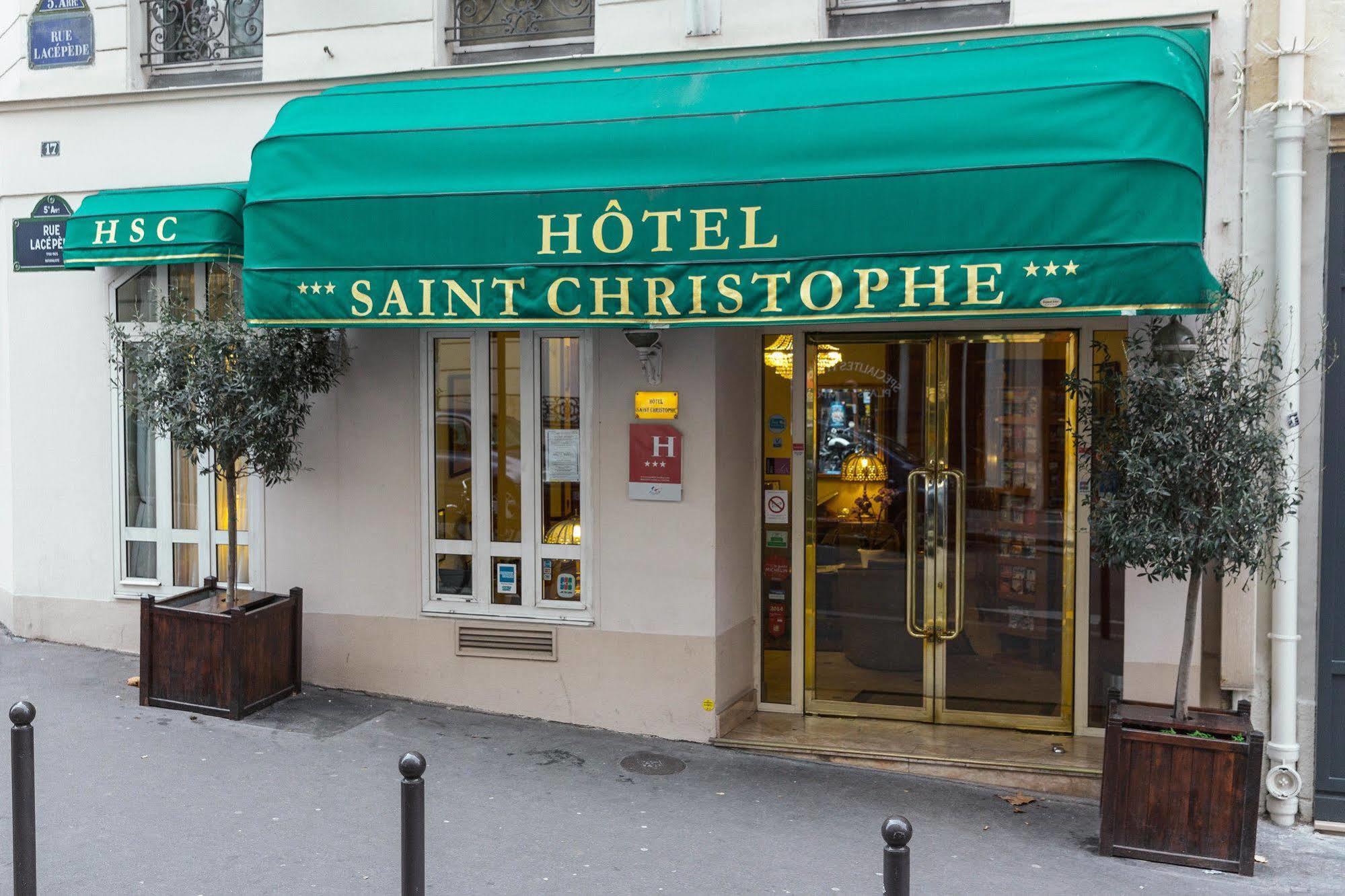Hotel Saint Christophe Paris Exterior photo