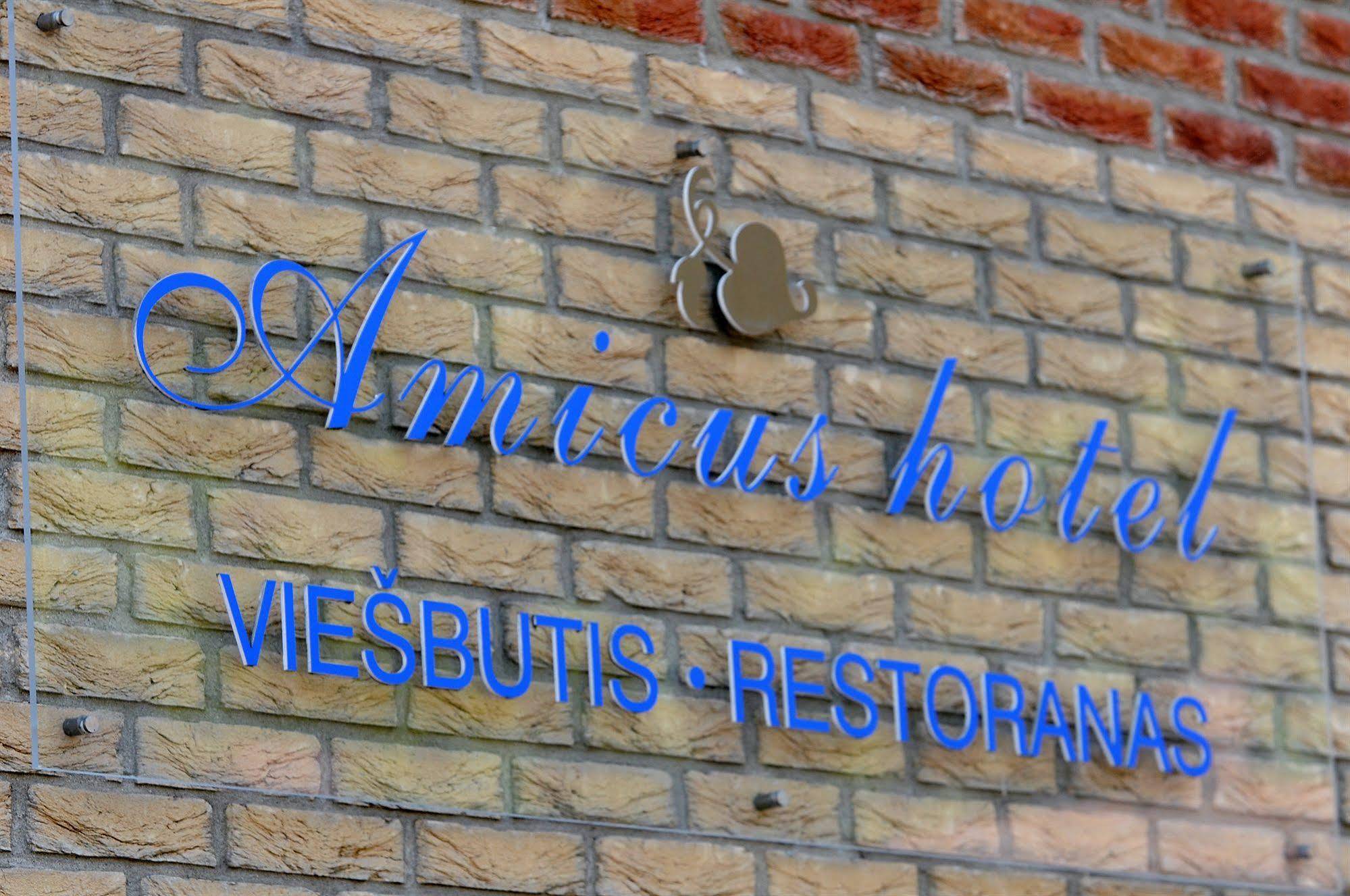 Amicus Hotel Vilnius Exterior photo